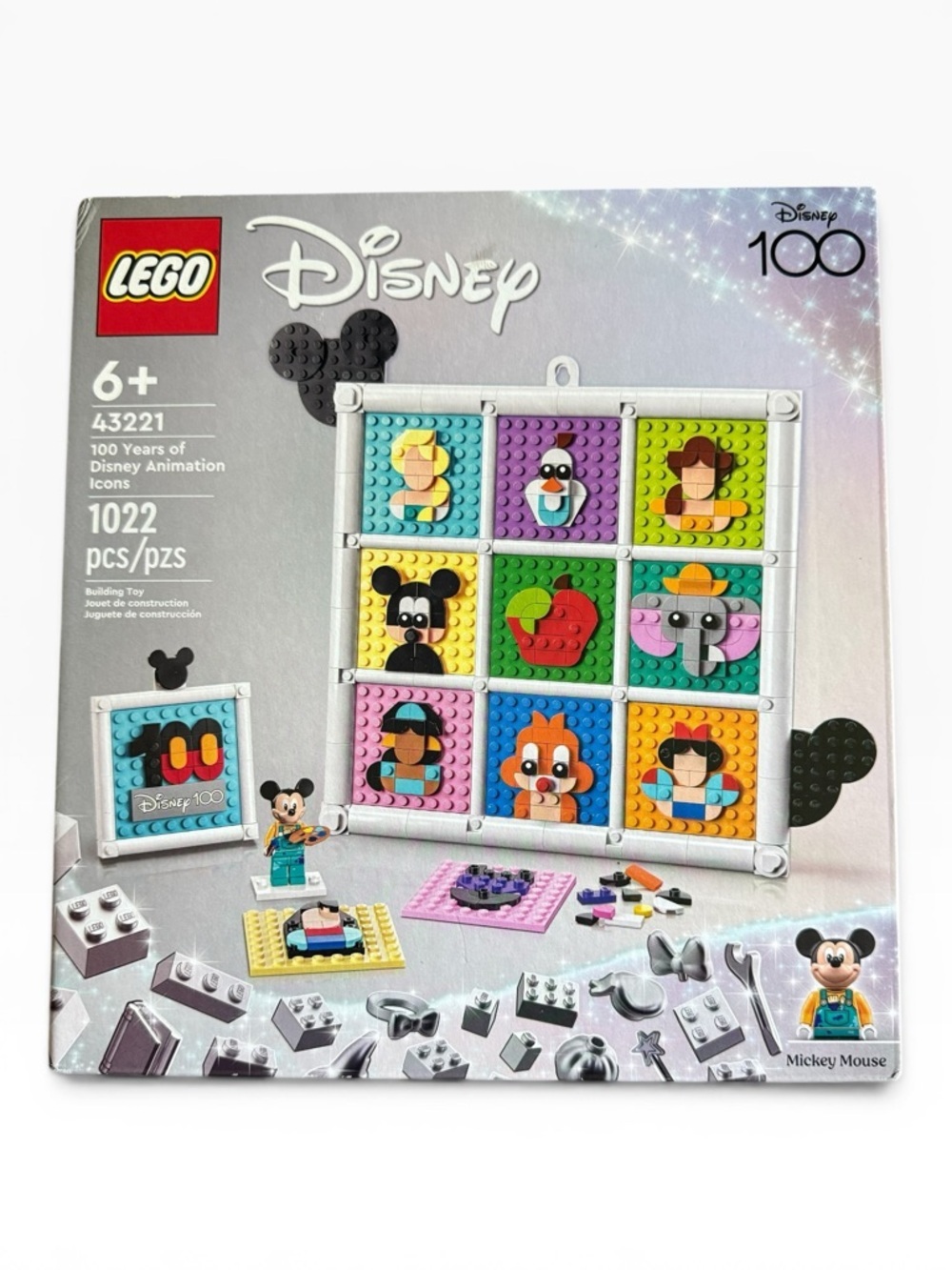 LEGO Disney: 100 Years of Disney Animation Icons - Factory Sealed New In Box